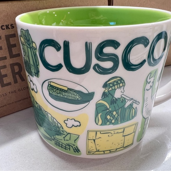 4 x Starbucks 'Been There Series' Mugs LIMA AREQUIPA CUSCO PERU. With tags. - Picture 5 of 14